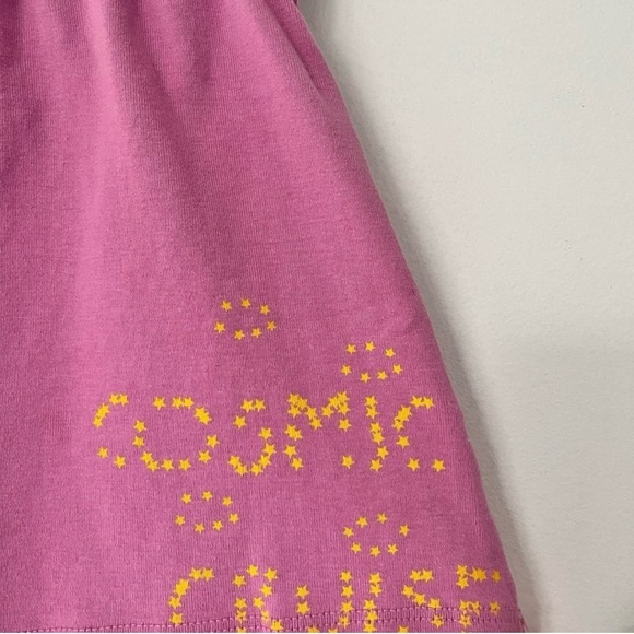 Fresh Dinosaurs pink girl’s skirt. 100% organic cotton. Made in Spain - Picture 2 of 5